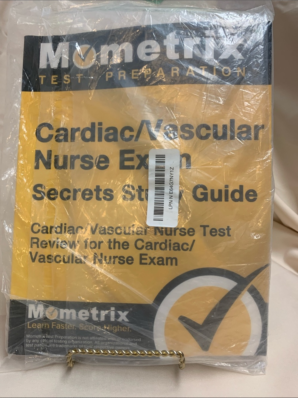 Mometrix Cardiac/Vascular Nurse Exam Secrets Study Guide - Yellow/Black